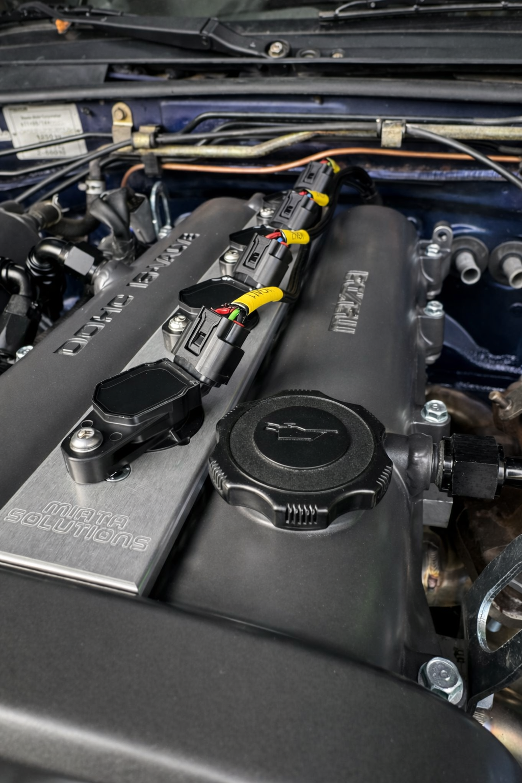 Płyta montażowa z aluminium do konwersji na cewki zapłonowe Toyota/r8 mazda mx-5 na/nb/nbfl