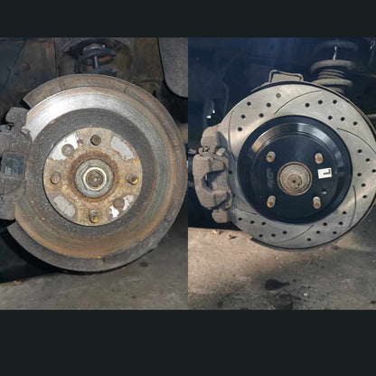 Zestaw konwersji tylnych hamulców z MID na BIG brake w MX-5 NA/NB/NBFL