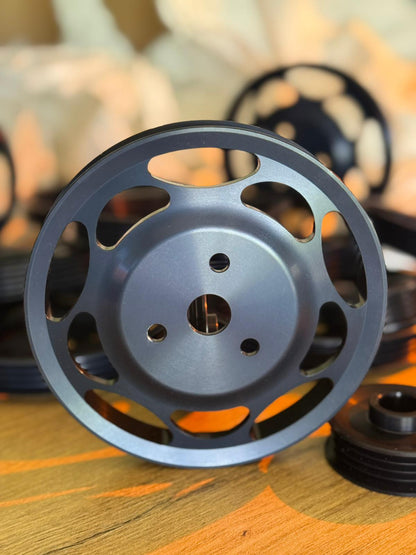 Lekkie koła pompy wody i alternatora do MX-5 nb Z paskiem wielorowkowym, nowy wzór