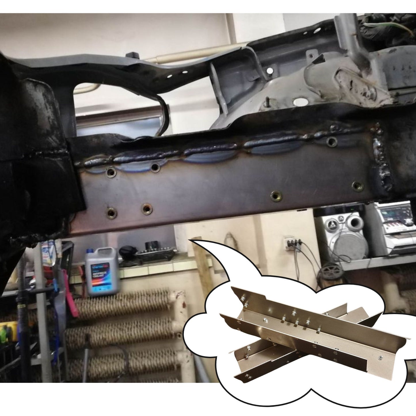 Reparaturki podłużnic do Mazda mx5 na/nb/nbfl