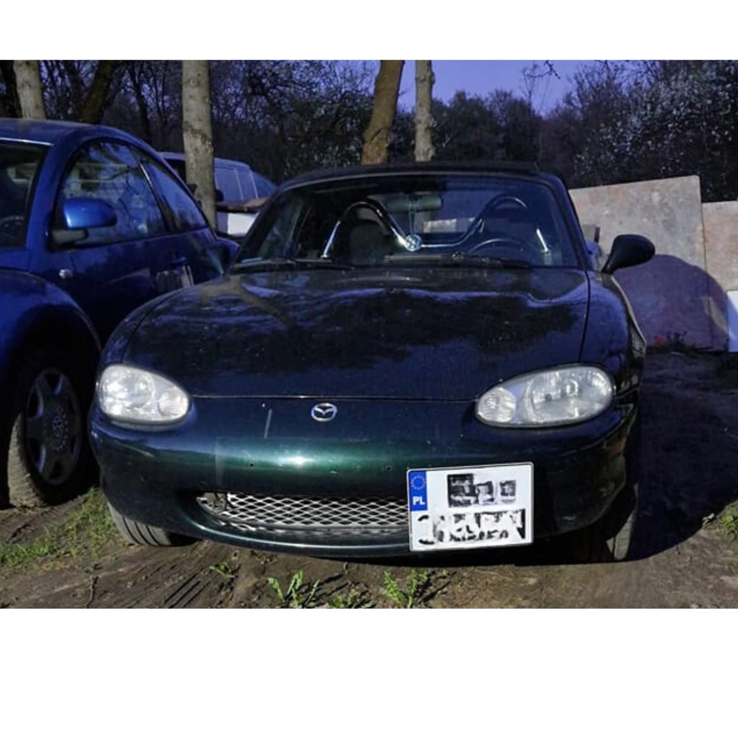 Stainless Steel Number Plate Bracket Holder for Miata NA/NB