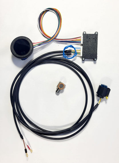 Cyfrowy zegar ciśnienia i temperatury oleju P&P do mazda MX-5 NA/NB