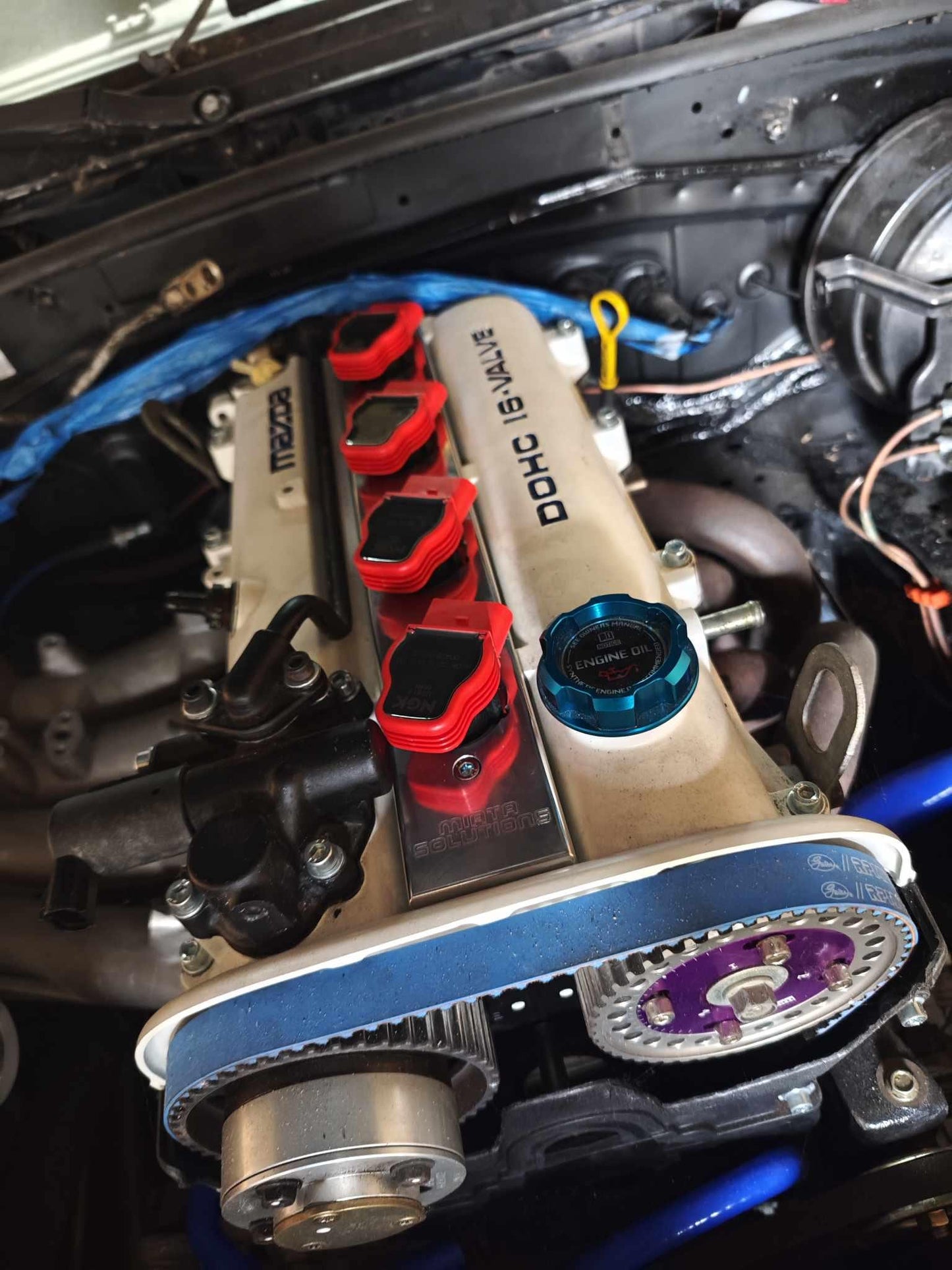 Zestaw do konwersji na cewki zapłonowe R8 P&P do mazda mx-5 na/nb/nbfl