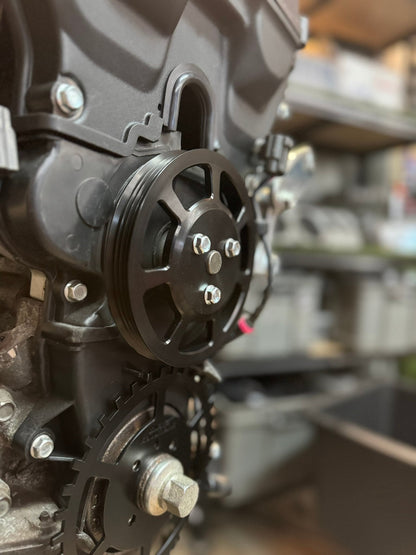 Lekkie koła pompy wody i alternatora do MX-5 nb Z paskiem wielorowkowym, nowy wzór