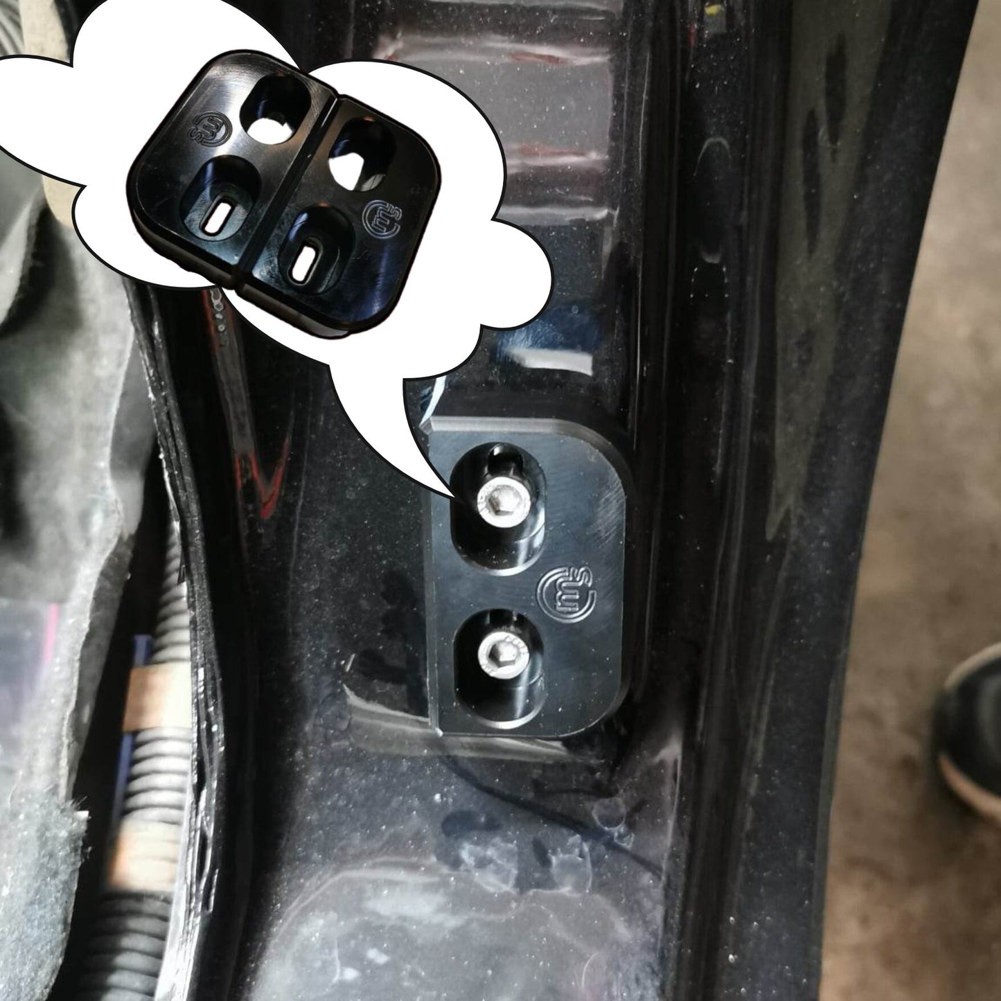 Aluminiowe Doorbushingi  do Mazda mx-5,pasują do wszystkich generacji.