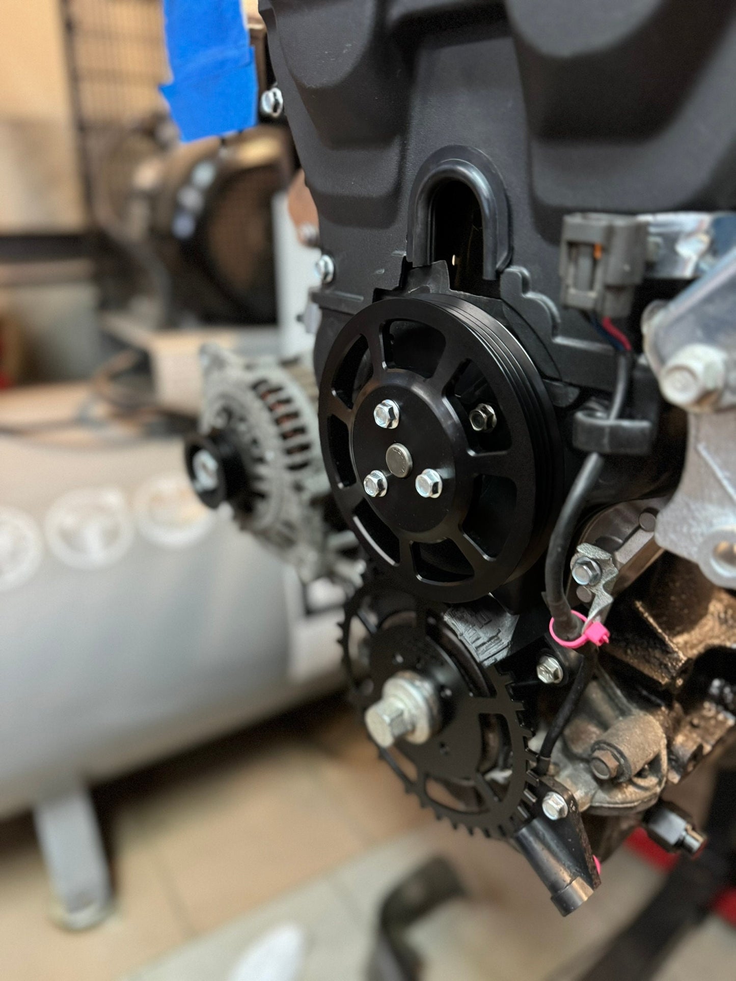 Lekkie koła pompy wody i alternatora do MX-5 nb Z paskiem wielorowkowym, nowy wzór