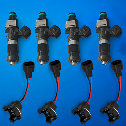 4x Bosch 960cc Plug & Play Fuel Injector Set for Mazda MX-5 / Miata NA/NB 1.6 B6 / 1.8 BP
