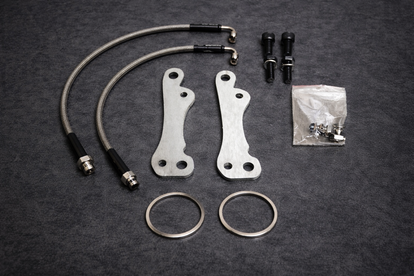 Big brake Adapter kit 4 piston callipers 300 mm discs for mazda mx5 na nb nbfl