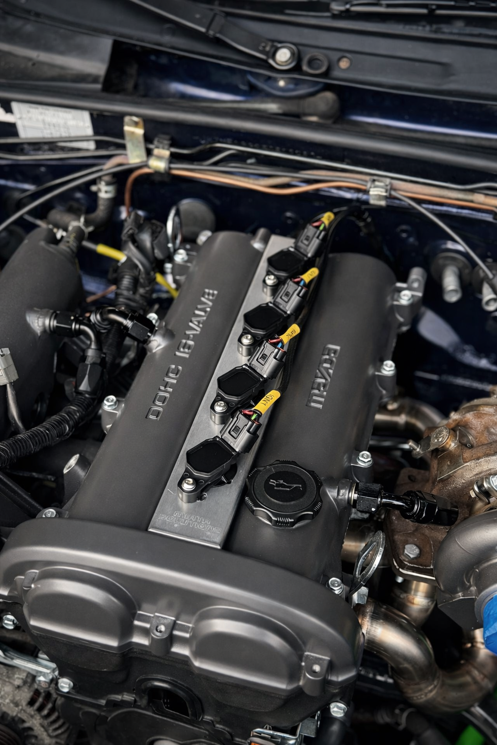 Billet adapter plate for Toyota and r8 cop conversion kit fits mazda mx-5 na/nb/nbfl