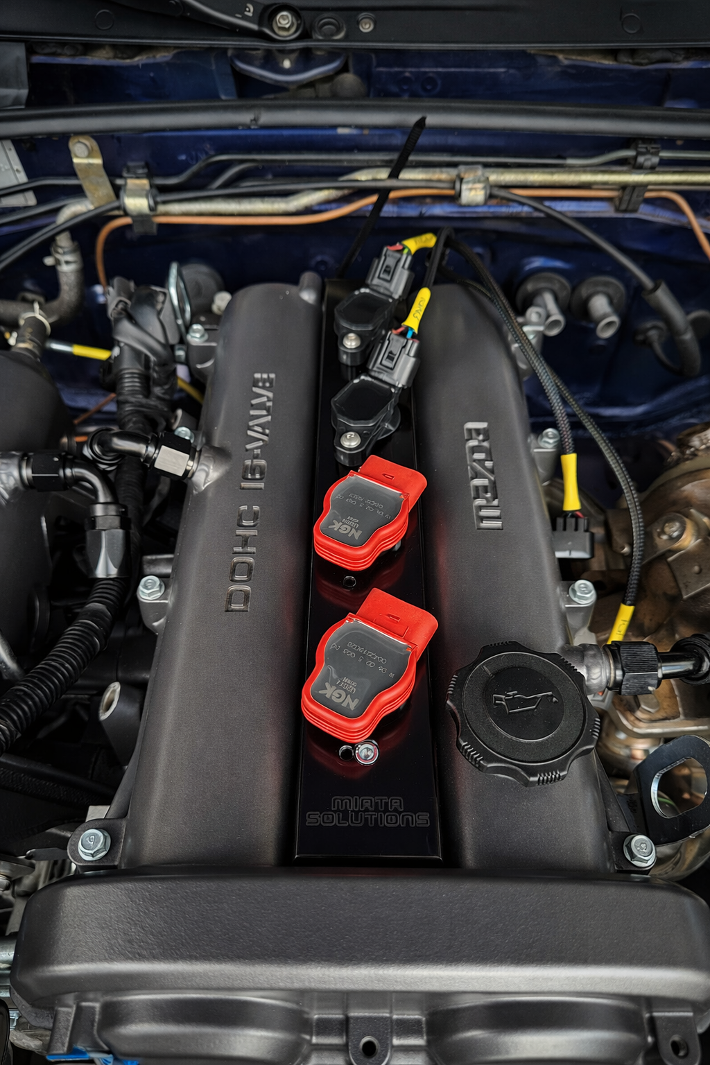 Billet adapter plate for Toyota and r8 cop conversion kit fits mazda mx-5 na/nb/nbfl