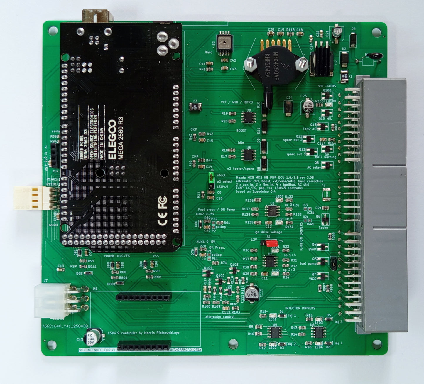 Standalone ECU Speeduino v2 do Mazdy mx-5 NB