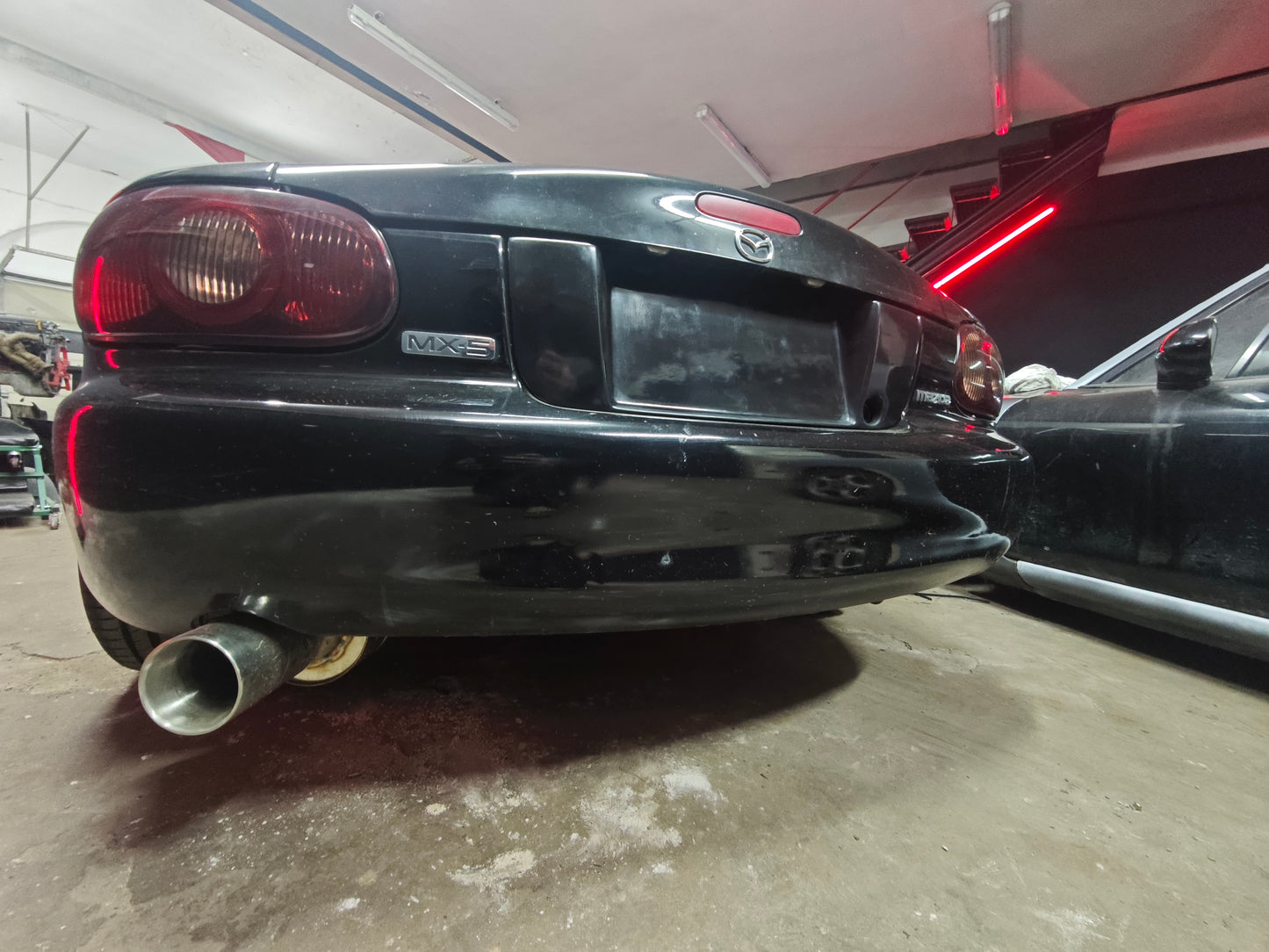 Rear License Plate Garnish for Mazda mx 5 miata nb nbfl