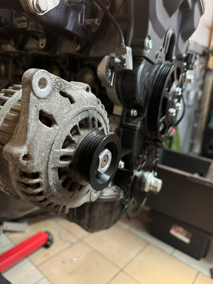 Lekkie koła pompy wody i alternatora do MX-5 nb Z paskiem wielorowkowym, nowy wzór