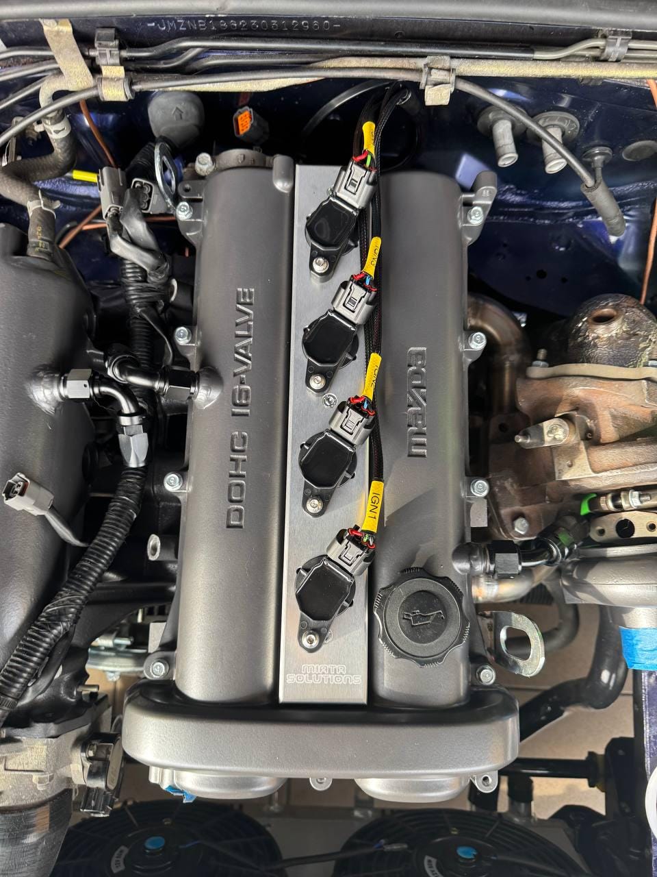 Zestaw do konwersji na cewki zapłonowe TOYOTY P&P do mazda mx-5 na/nb/nbfl