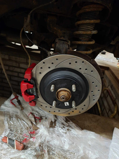 Zestaw konwersji tylnych hamulców z MID na BIG brake w MX-5 NA/NB/NBFL